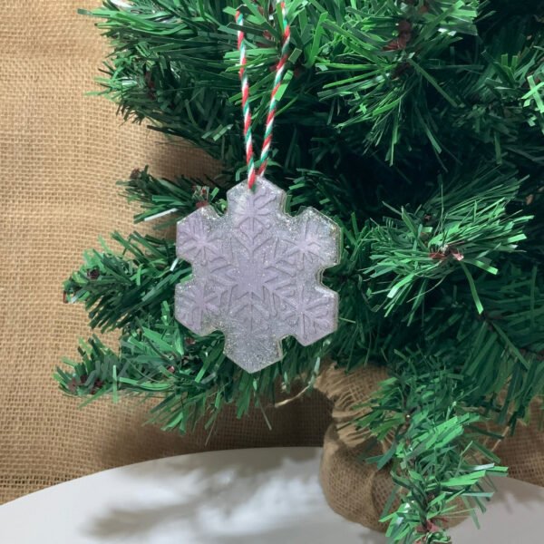 Snowflake Ornament - Silver